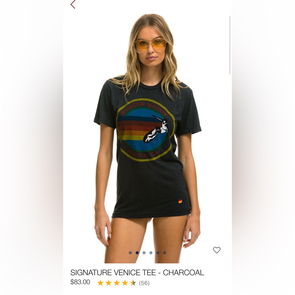 Aviator Nation shirt size extra small UNISEX